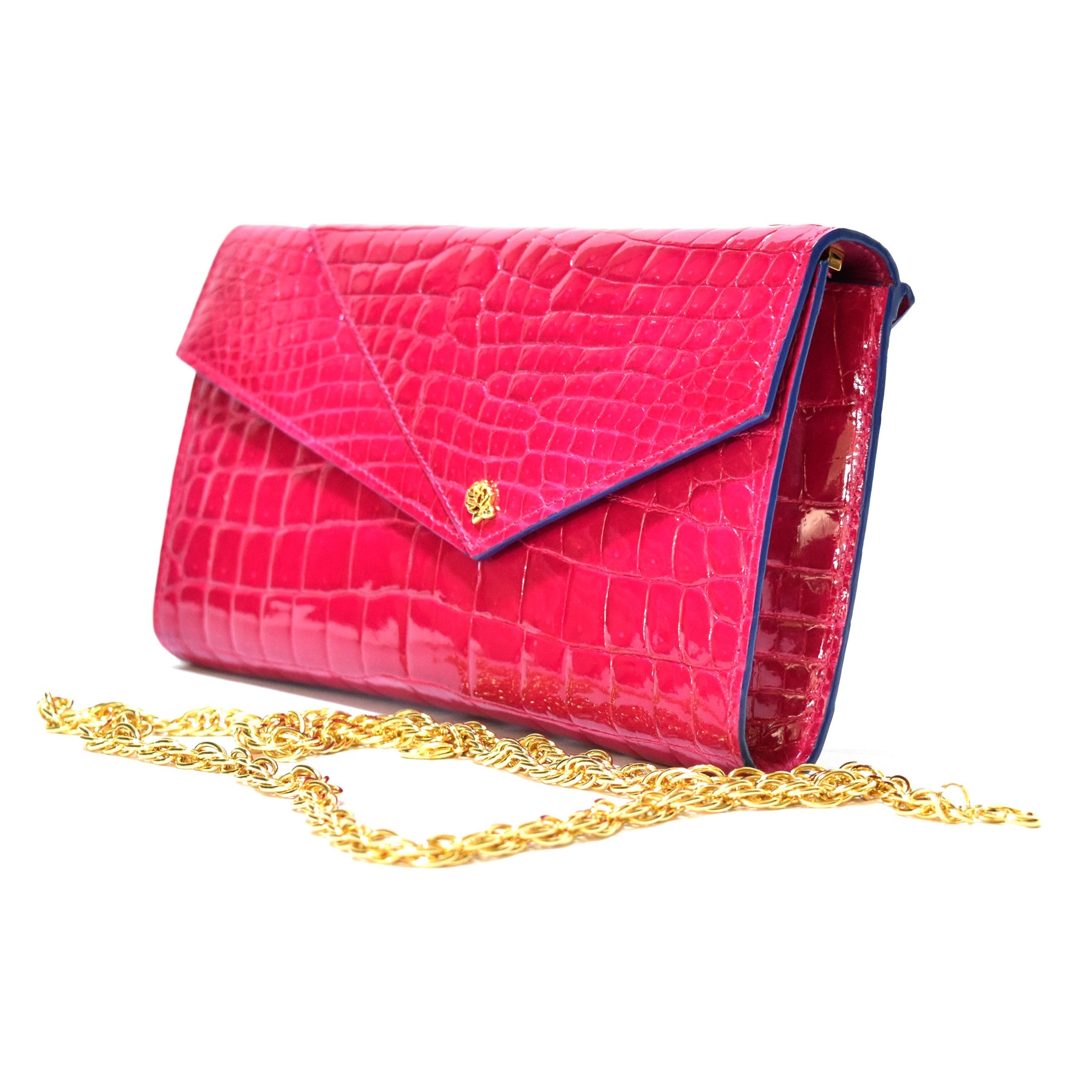 Karina Croc-Patent Bag